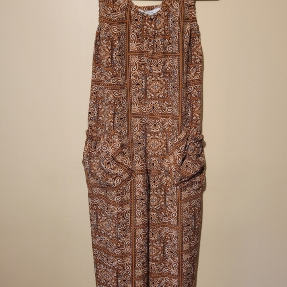 Buru bandana jumpsuit pre-owned size small